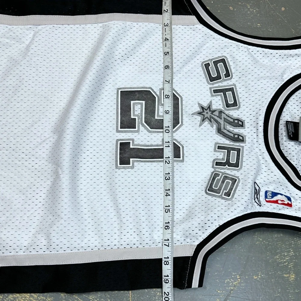 Reebok Tim Duncan San Antonio Spurs Swingman Jersey NBA Small YL 21 Basketball - Picture 7 of 8